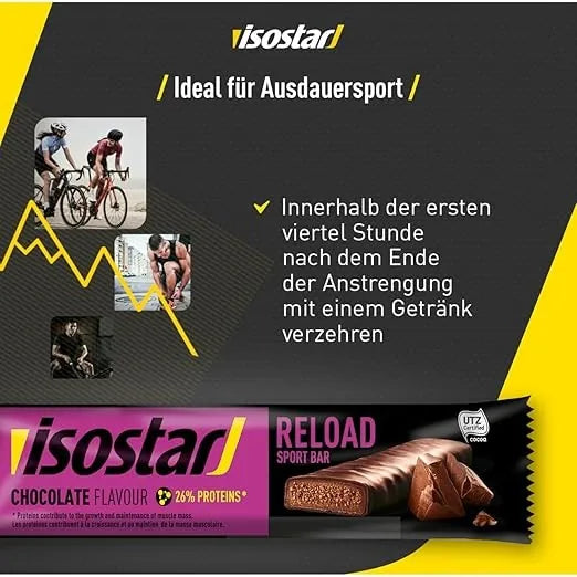 Layenberger Isostar Ideal für Ausdauersport, mit 26% Protein im Schokoladen-Geschmack. Perfekt für die Erholung nach dem Training
