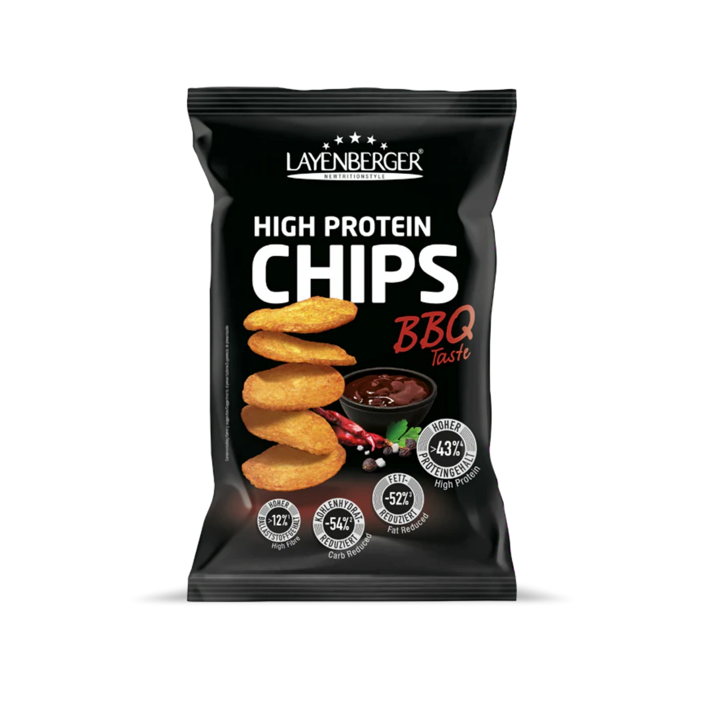 HIGH PROTEIN CHIPS BBQ box of 5