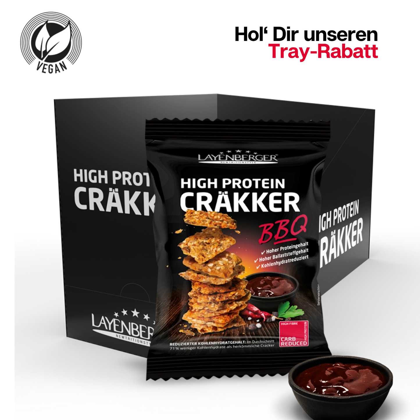 HIGH PROTEIN CRÄKKER BBQ