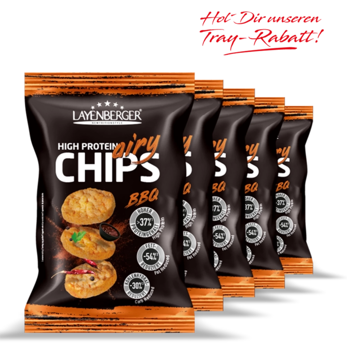 HIGH PROTEIN AIRY CHIPS BBQ