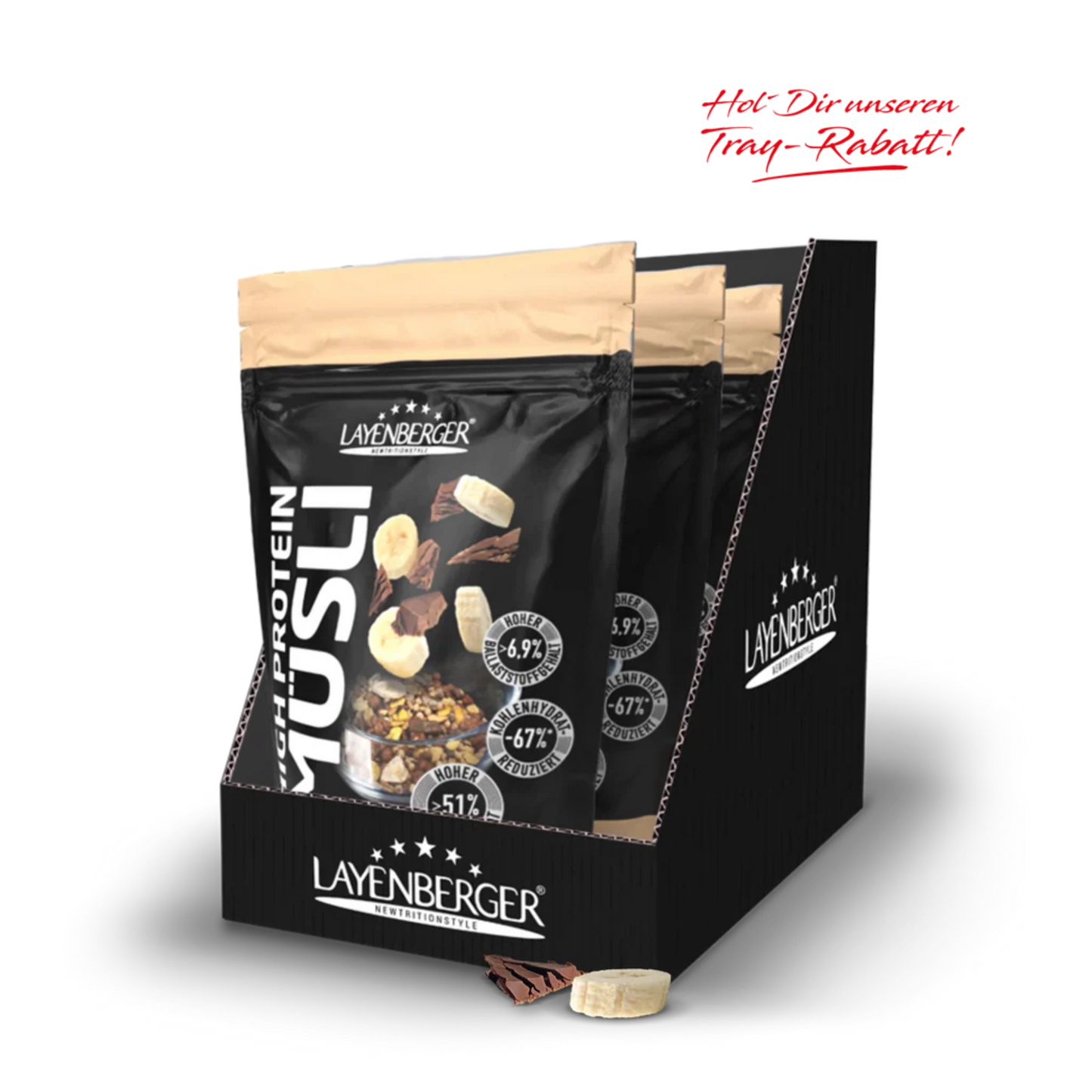 3K PROTEIN MUESLI Chocolate Banana