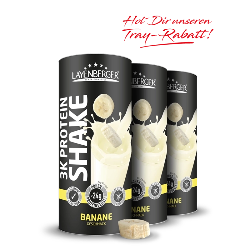 Layenberger 3K Protein Shake Banane Tray