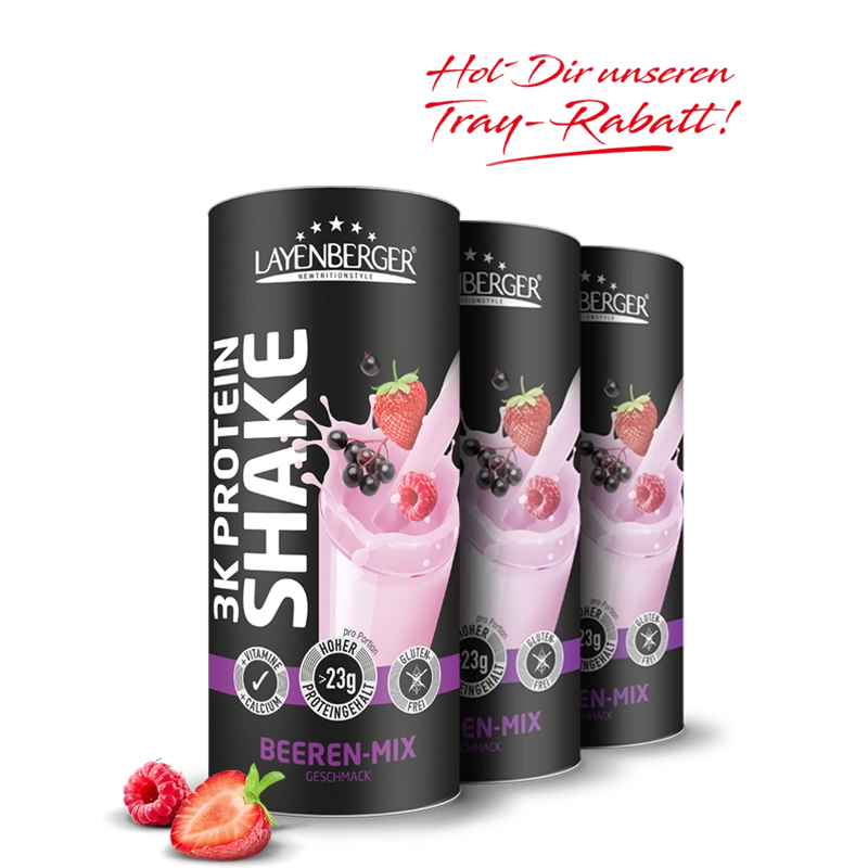 Layenberger 3K Protein Shake Beeren Mix Tray