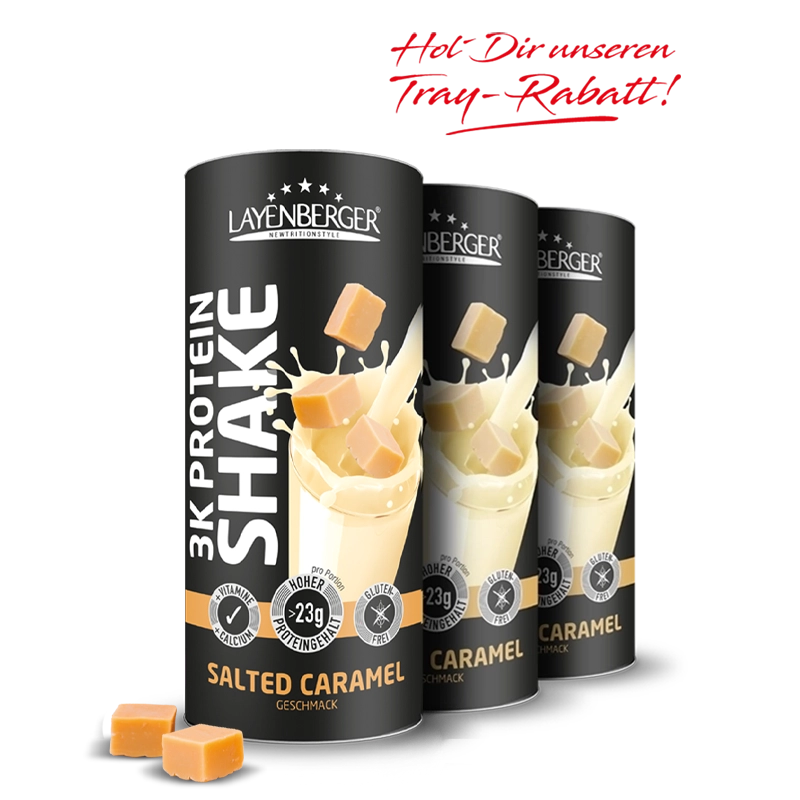 Layenberger 3K Protein Shake Salted Caramel Tray