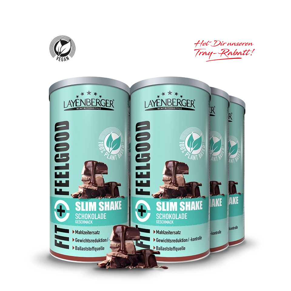 Fit&FeelGood Slim Shake Schokolade Tray