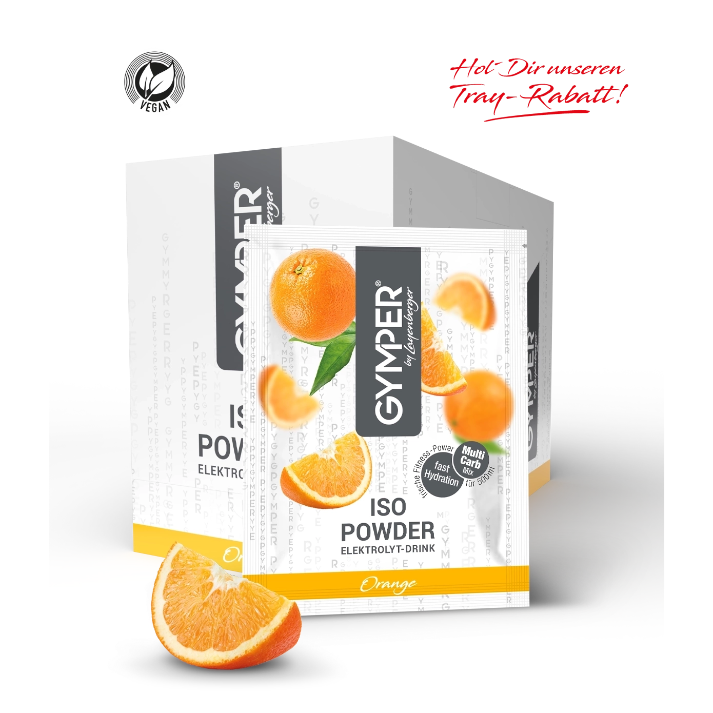 Layenberger Gymper Iso Powder Elektrolyt Lemon Tray