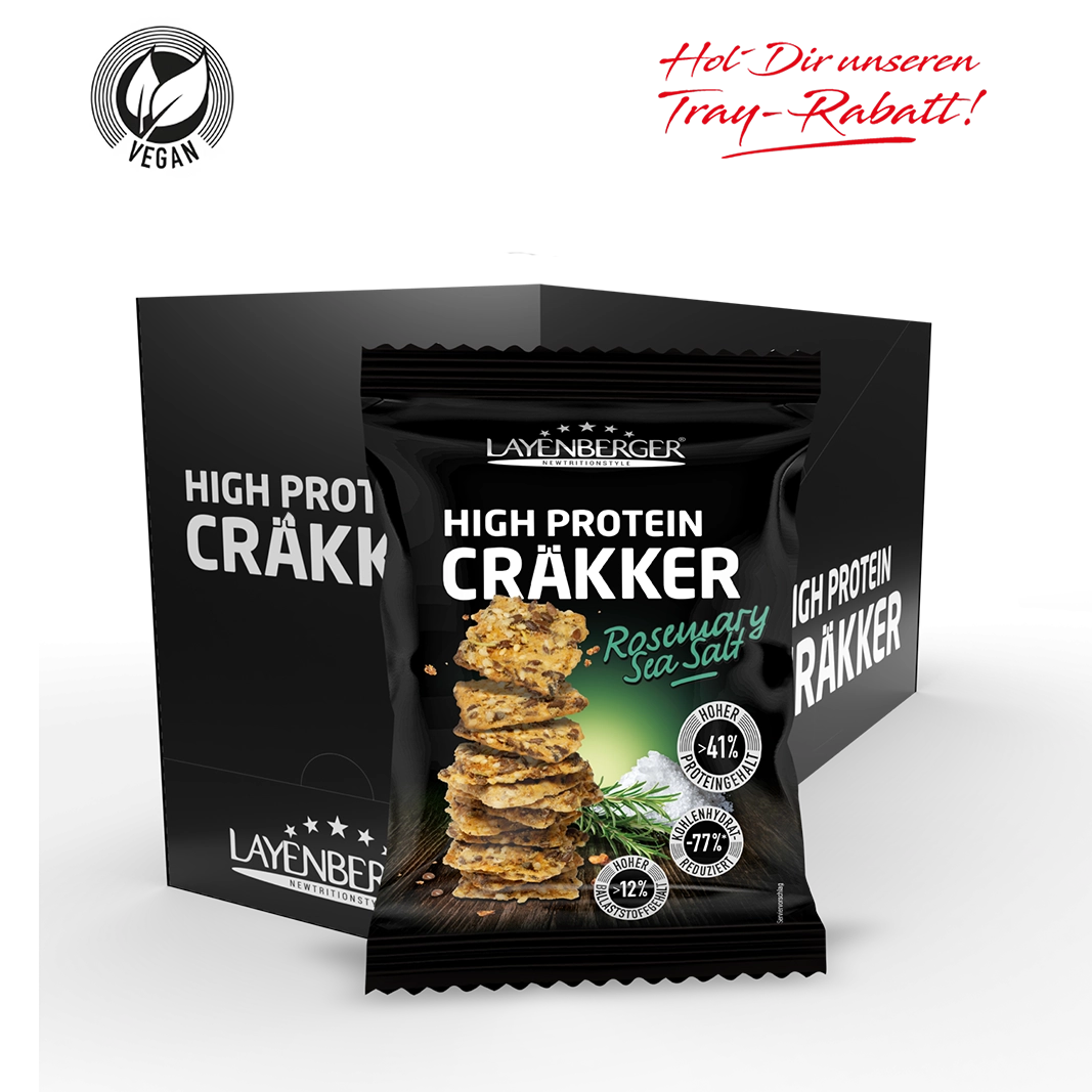 Layenberger High Protein Cräkker Rosmary Sea Salt Tray