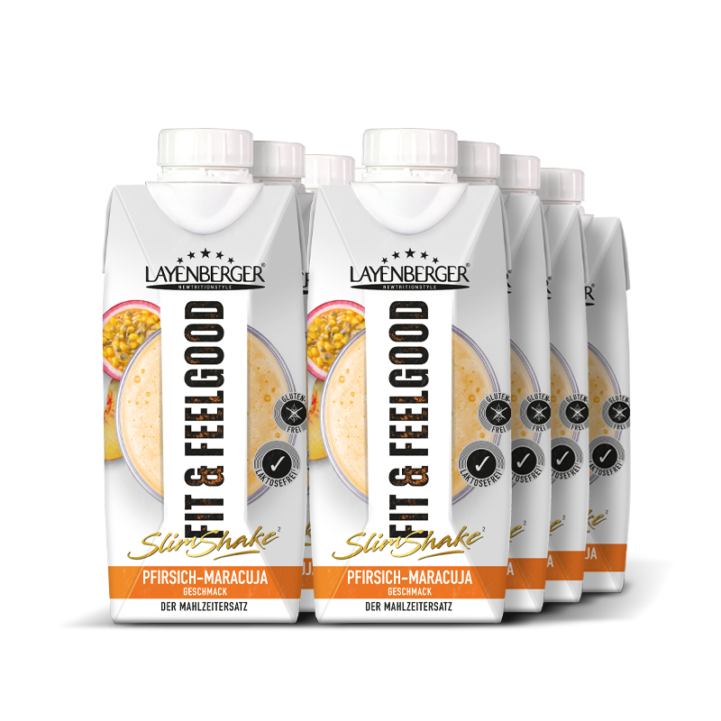 SLIM SHAKE FIXFERTIG Pfirsich-Maracuja