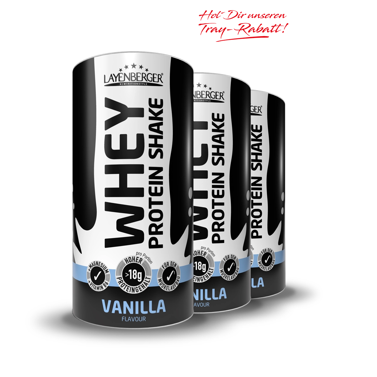 Layenberger Whey Protein Shake Vanilla Tray