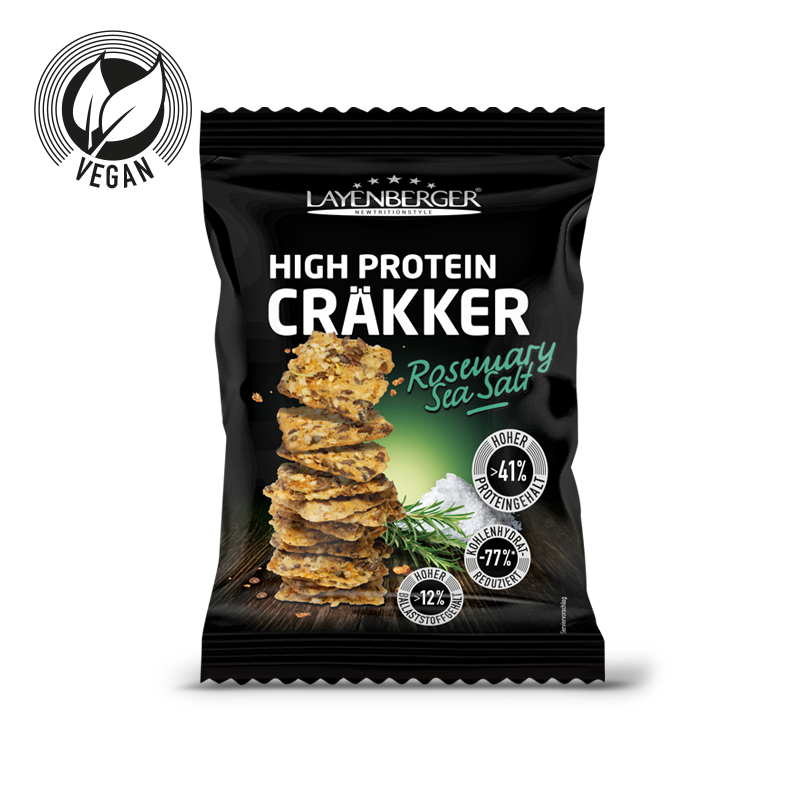 HIGH PROTEIN CRÄKKER Rosemary Sea Salt - LAYENBERGER Nutrition Group GmbH