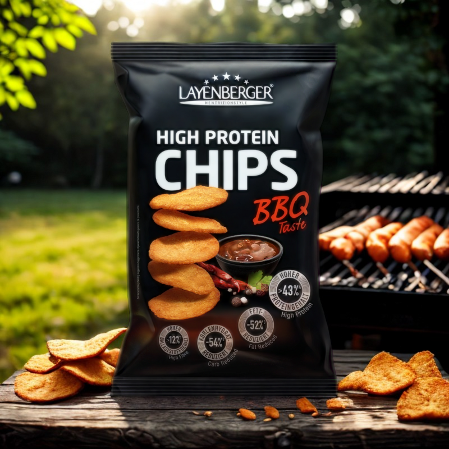HIGH PROTEIN CHIPS BBQ