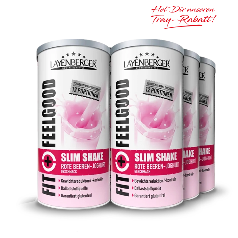 Fit&FeelGood Slim Shake Rote Beeren Tray