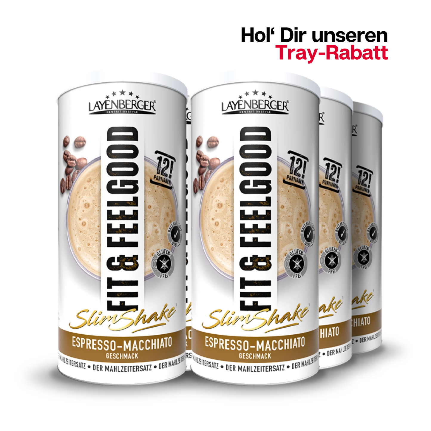 SLIM SHAKE POWDER Espresso-Macchiato