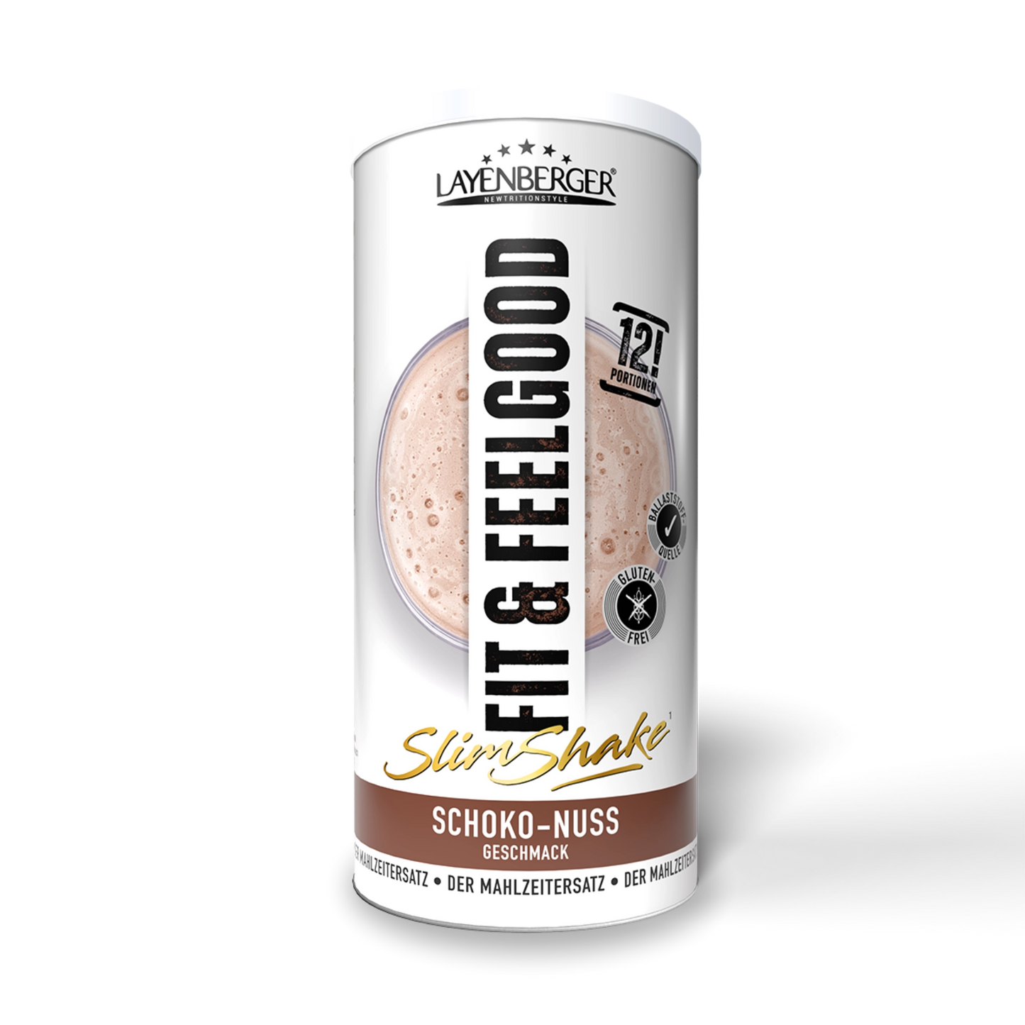 SLIM SHAKE POWDER Schoko-Nuss 6er Karton