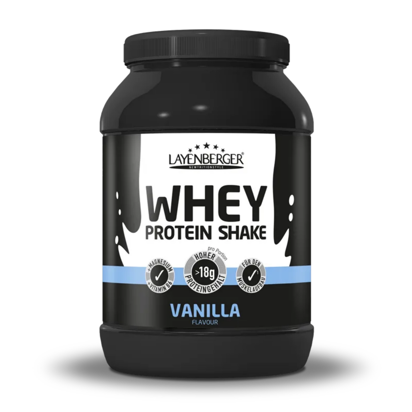 WHEY PROTEIN SHAKE Vanilla 750g 3er Karton