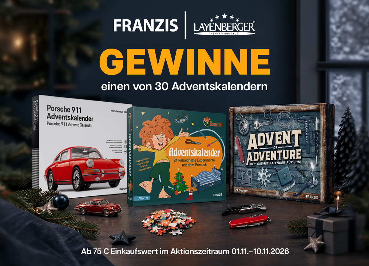 Gewinne einen von 30 Adventskalendern
