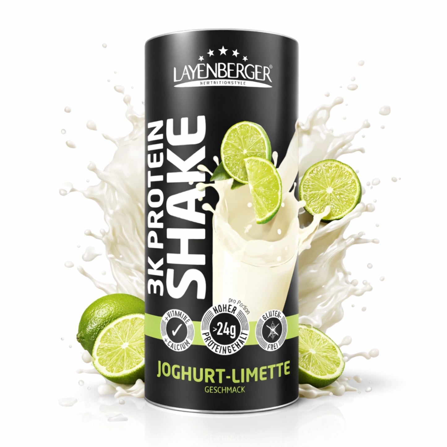3K PROTEIN SHAKE Joghurt Limette 3er Karton
