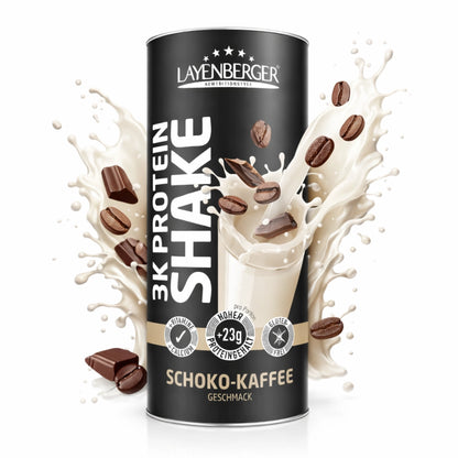 3K PROTEIN SHAKE Schoko Kaffee 3er Karton