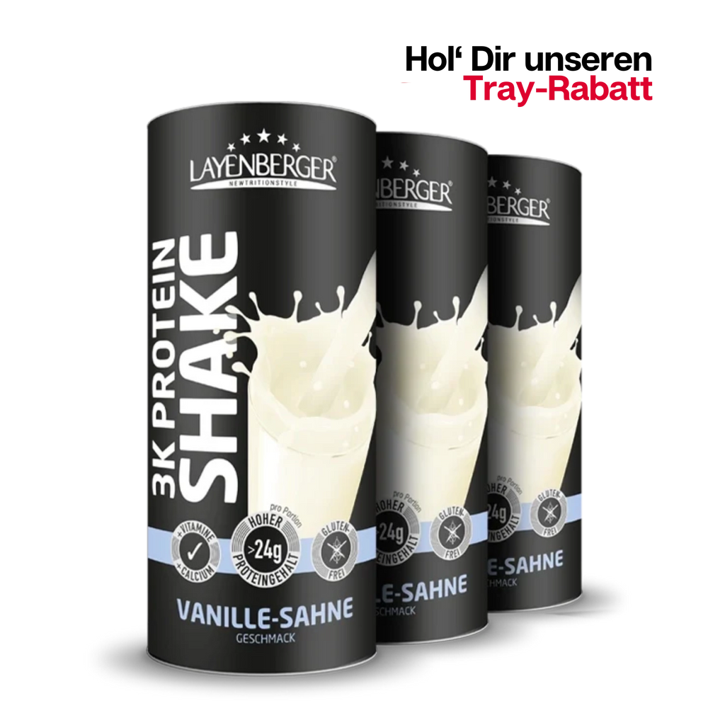 3K PROTEIN SHAKE vanilla cream box of 3