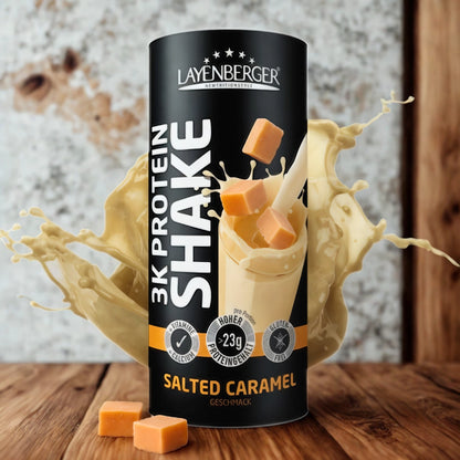 3K PROTEIN SHAKE Salted Caramel 3er Karton