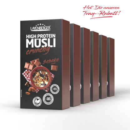 HIGH PROTEIN CRUNCHY MÜSLI Schokolade