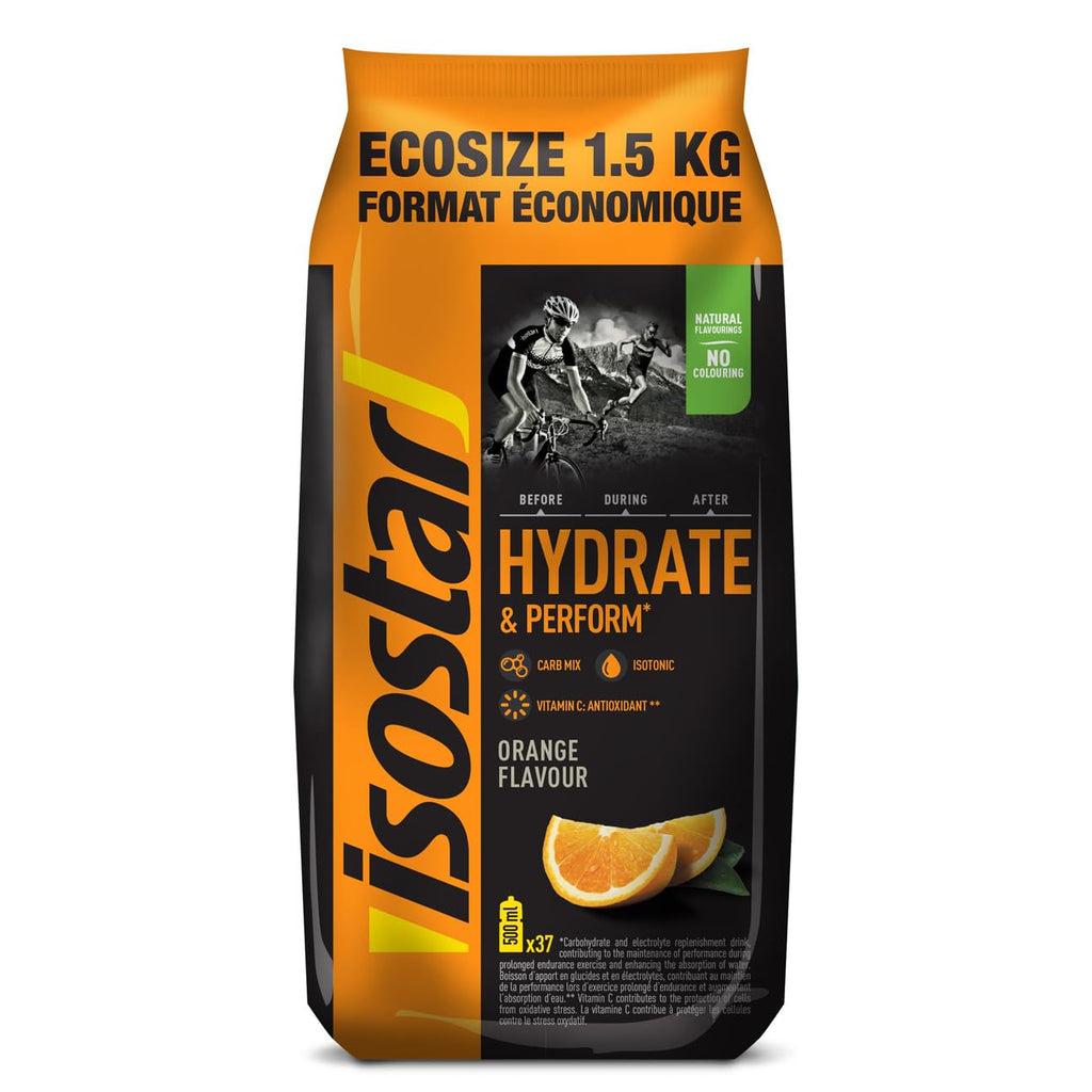 Isostar Hydrate & Perform Orange 1,5kg Beutel