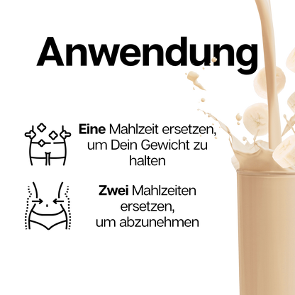 SLIM SHAKE POWDER Banane-Quark 6er Karton