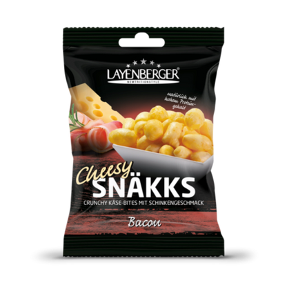CHEESY SNÄKKS Bacon box of 10