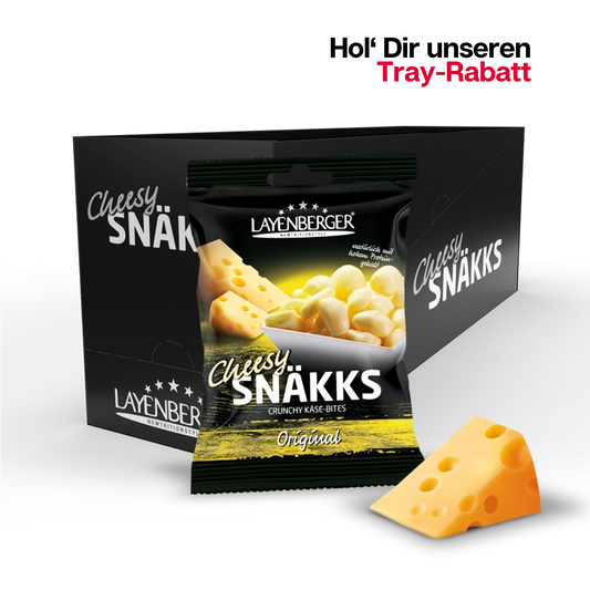 CHEESY SNÄKKS Original 10er Karton