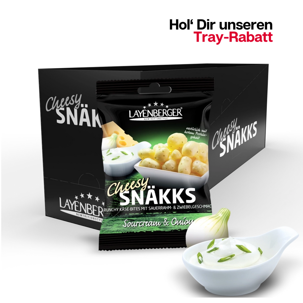 CHEESY SNÄKKS Sourcream & Onion box of 10