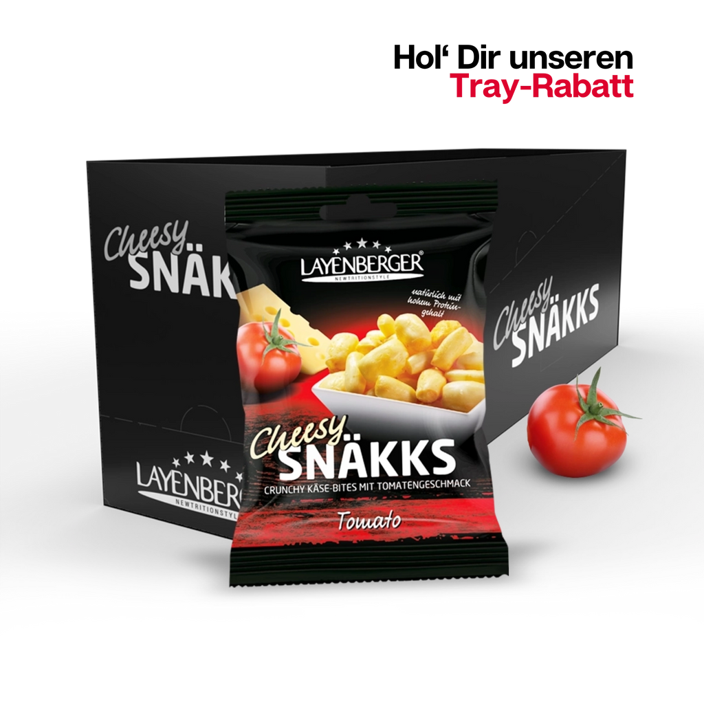 CHEESY SNÄKKS Tomato box of 10