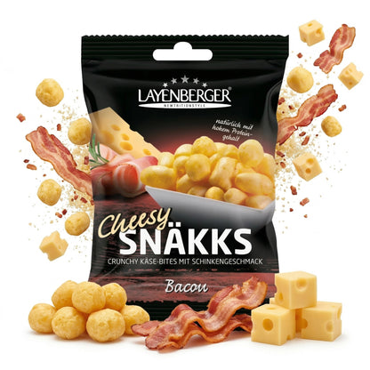 CHEESY SNÄKKS Bacon box of 10