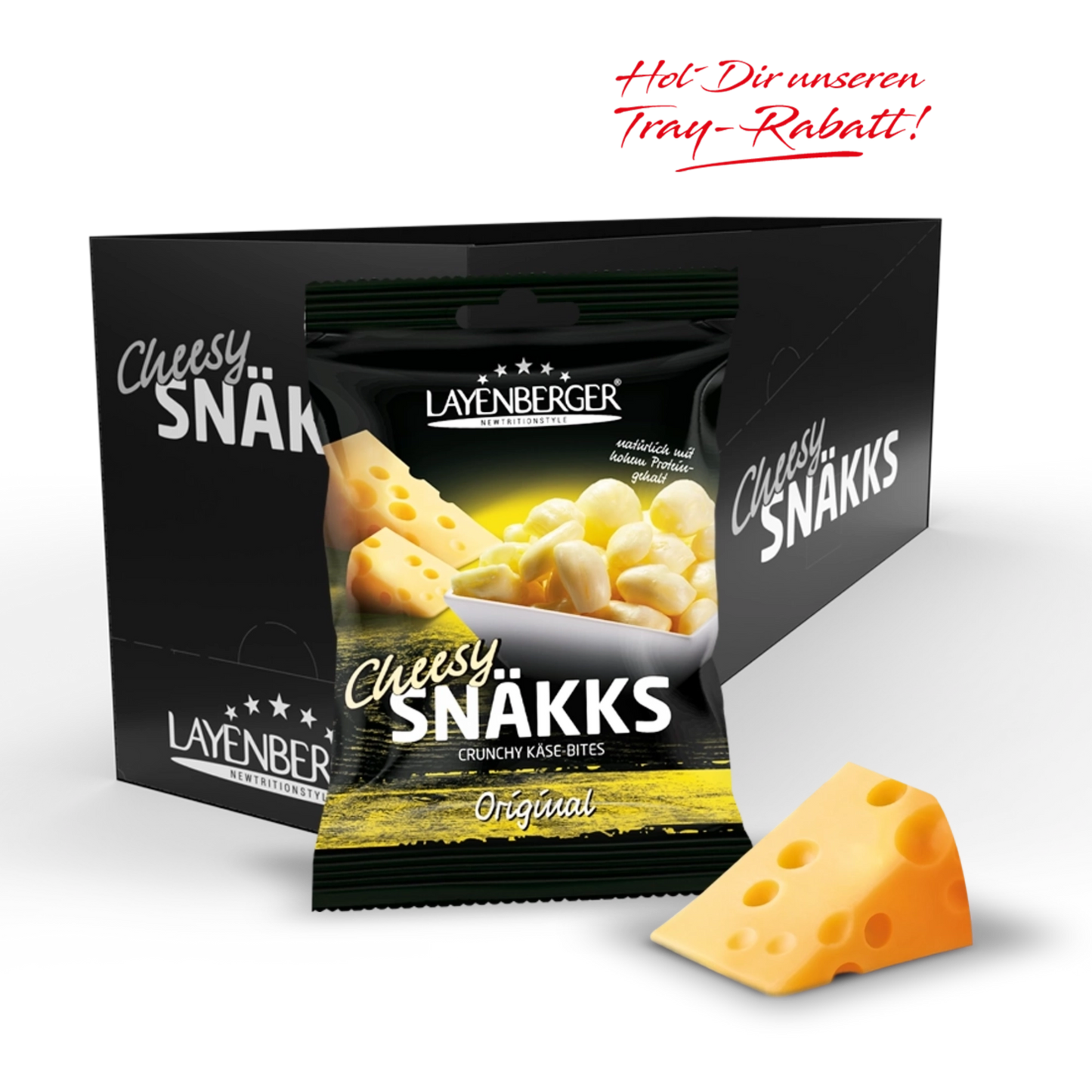 CHEESY SNÄKKS Original 10er Karton