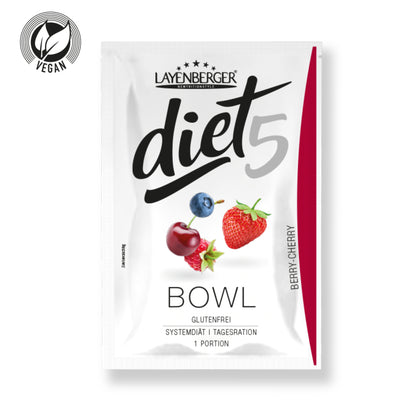 DIET5 BOWL 5-Pack Daily Ration Cherry Berry