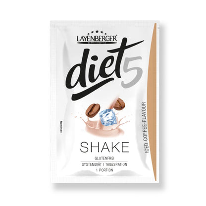 DIET5 SHAKE PULVER 5er Tagesration Iced Coffee