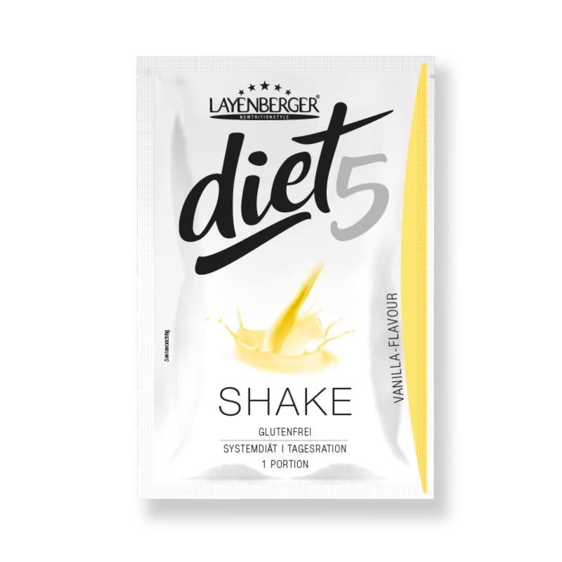 DIET5 SHAKE PULVER Vanilla