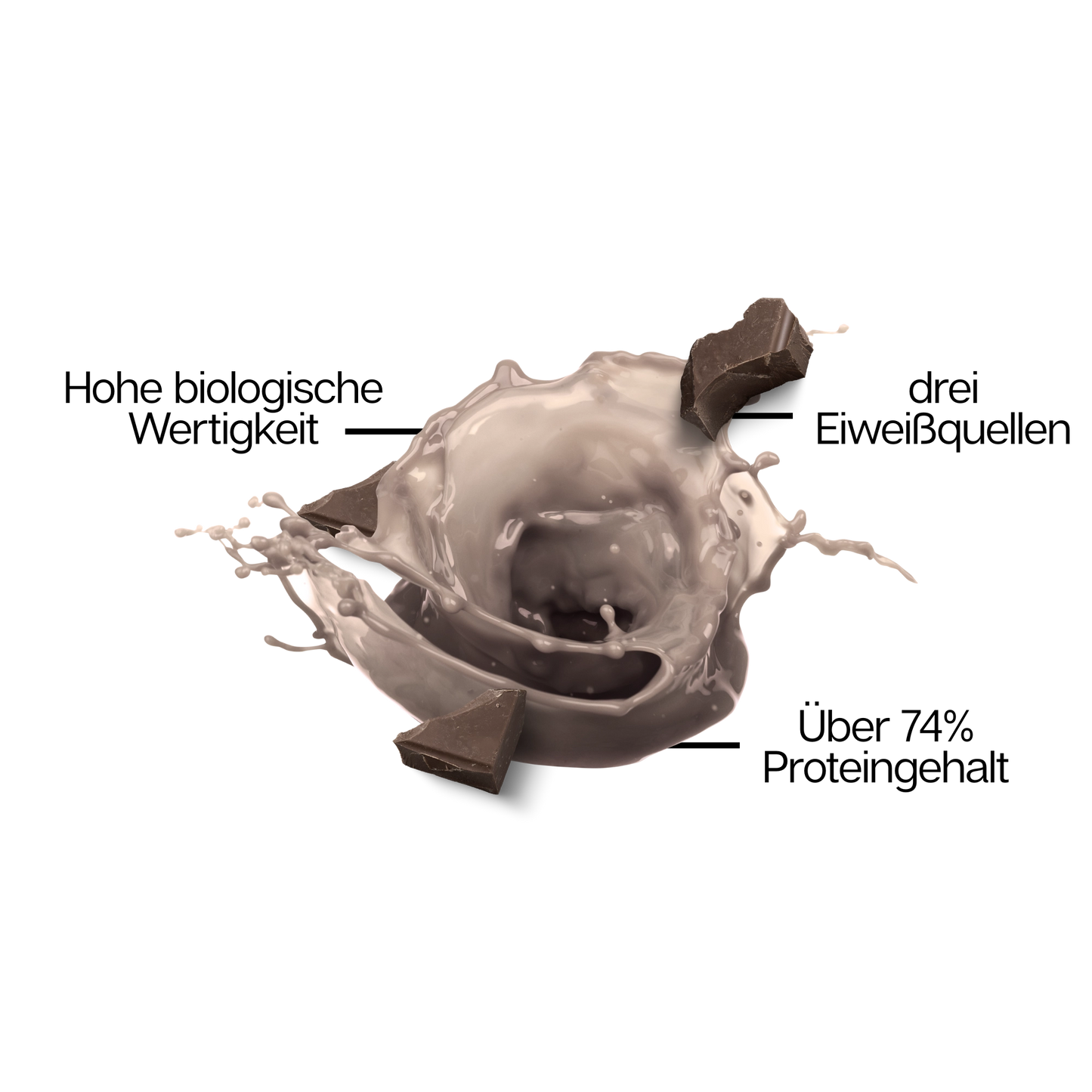 3K PROTEIN SHAKE Dunkle-Schokolade