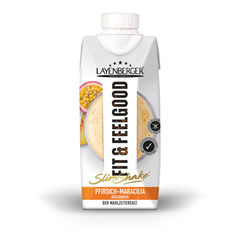 SLIM SHAKE FIXFERTIG Pfirsich-Maracuja