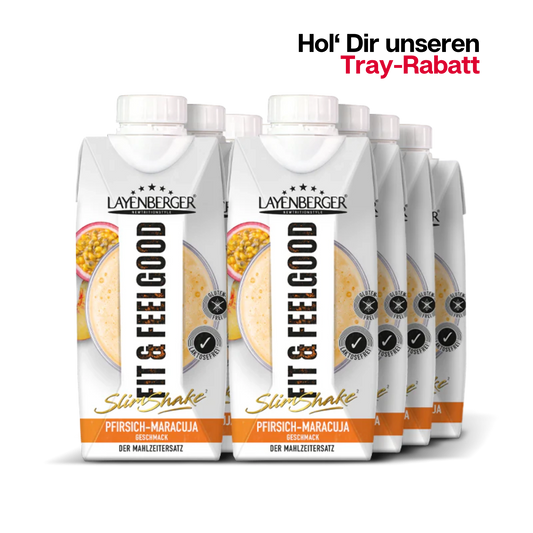 SLIM SHAKE READY-TO-FIX Peach-Passionfruit box of 8