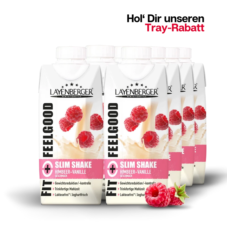 SLIM SHAKE FIXFERTIG Himbeer-Vanille 8er Karton