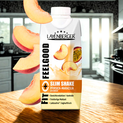 SLIM SHAKE FIXFERTIG Pfirsich-Maracuja 8er Karton