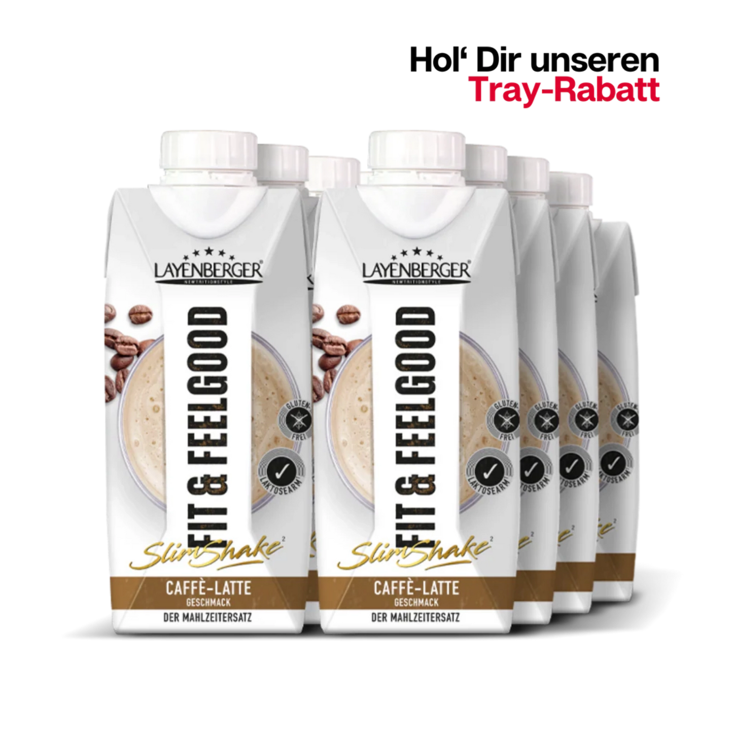 SLIM SHAKE FIXFERTIG Caffé Latte 8er Karton