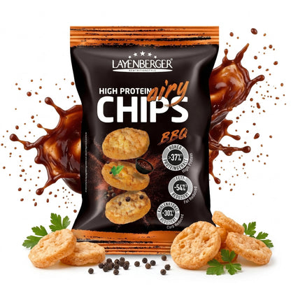 HIGH PROTEIN AIRY CHIPS BBQ 5er Karton