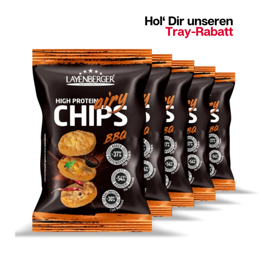 HIGH PROTEIN AIRY CHIPS BBQ 5er Karton