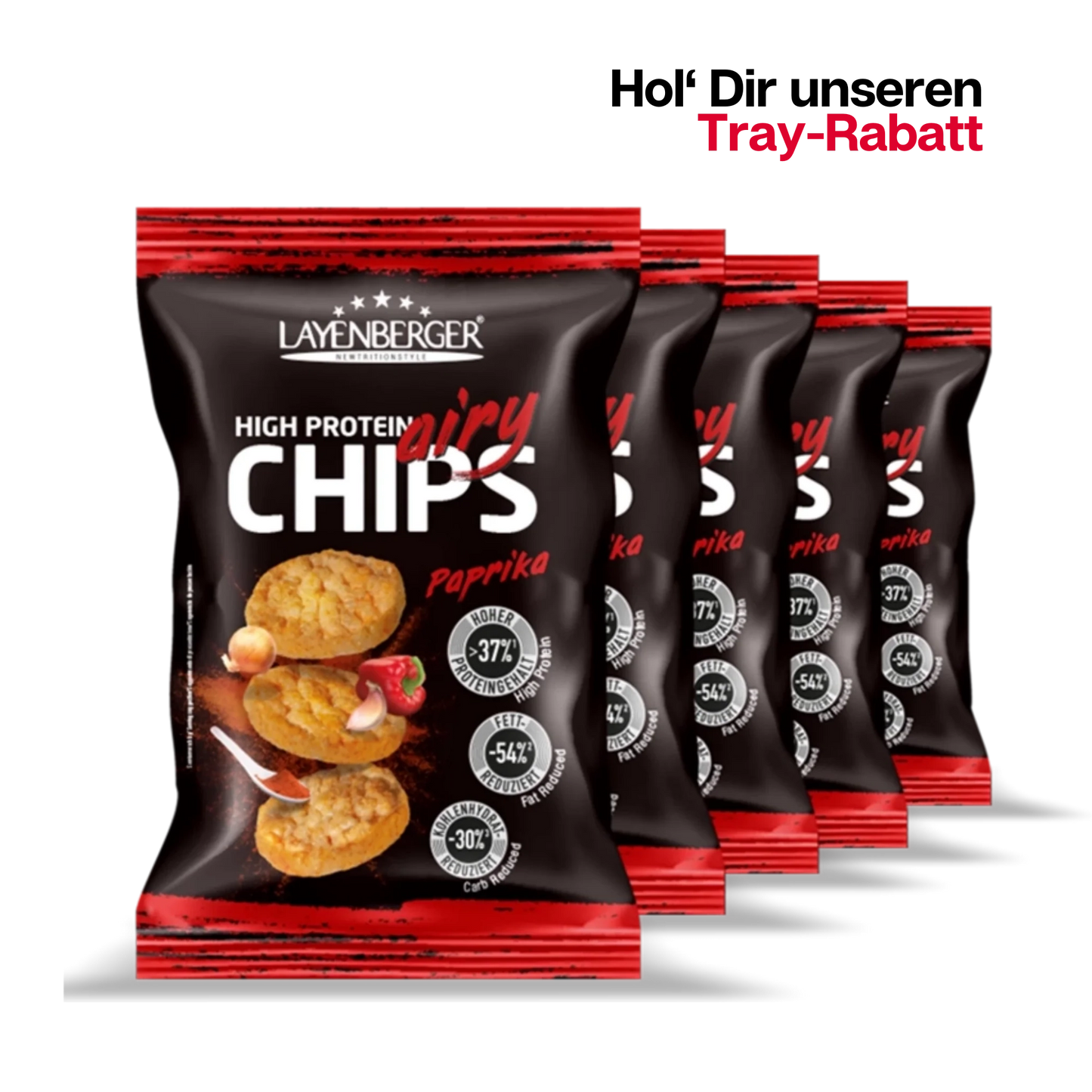 HIGH PROTEIN AIRY CHIPS Paprika