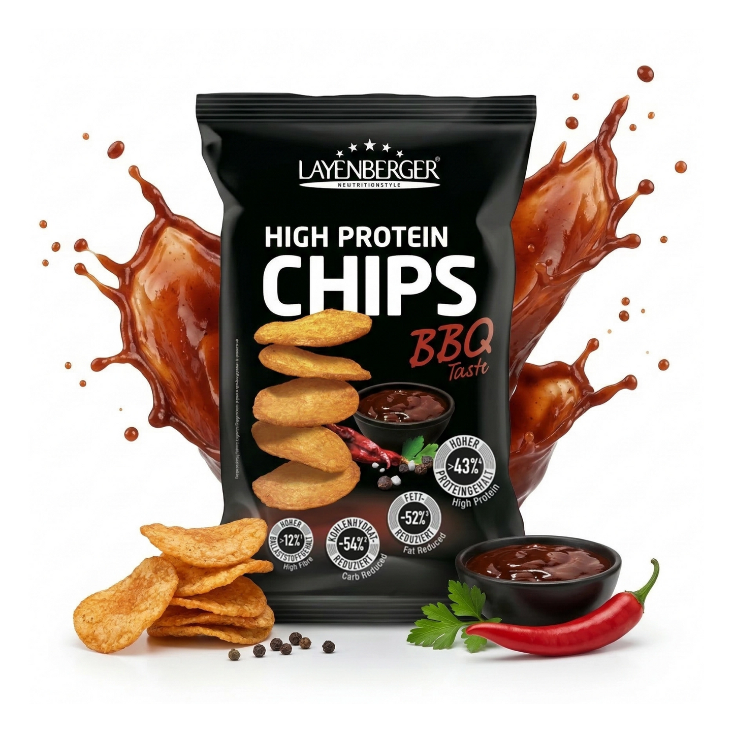 HIGH PROTEIN CHIPS BBQ