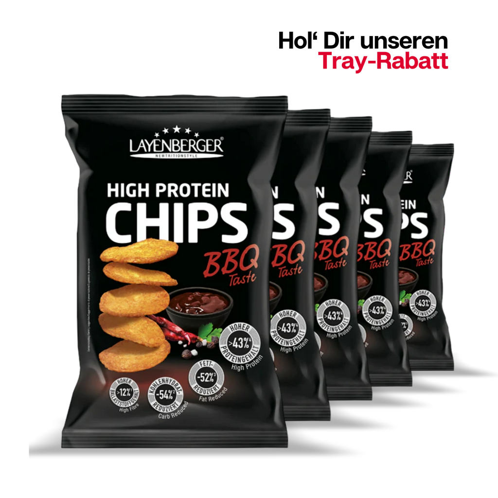 HIGH PROTEIN CHIPS BBQ box of 5