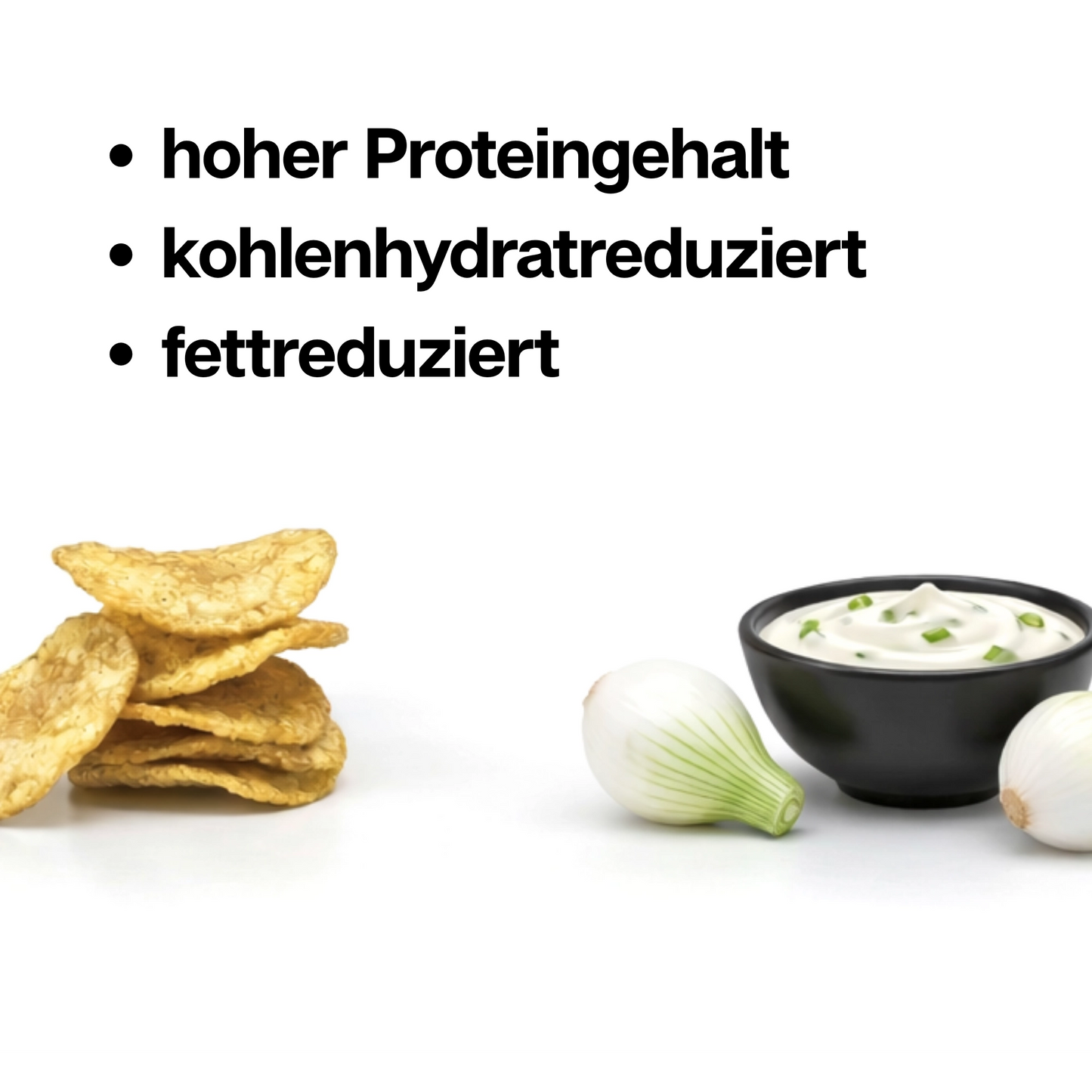 HIGH PROTEIN CHIPS Sour Cream & Onion 5er Karton