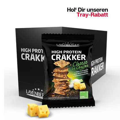 HIGH PROTEIN CRÄKKER Cheese`n Onion