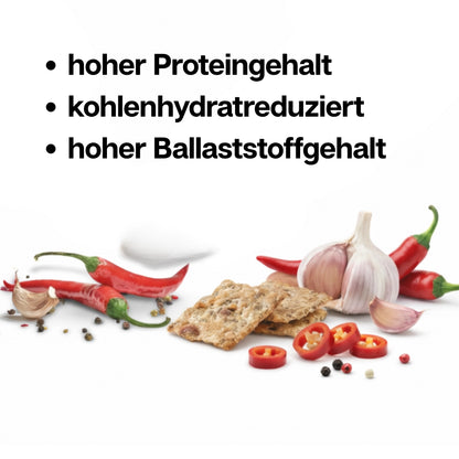 HIGH PROTEIN CRÄKKER Spicy 8er Karton